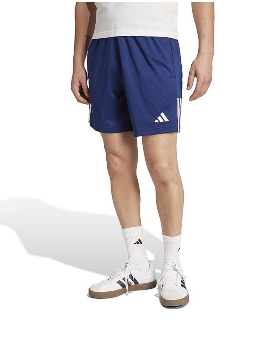 NWT adidas Men’s Sereno AEROREADY 3-Stripes Shorts XL Navy KA0764